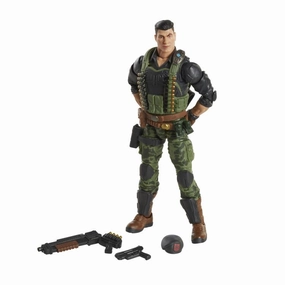 Ball Joint Superhero Statue Hasbro G.I. Joe Classified Series #26 Flint Action Figure