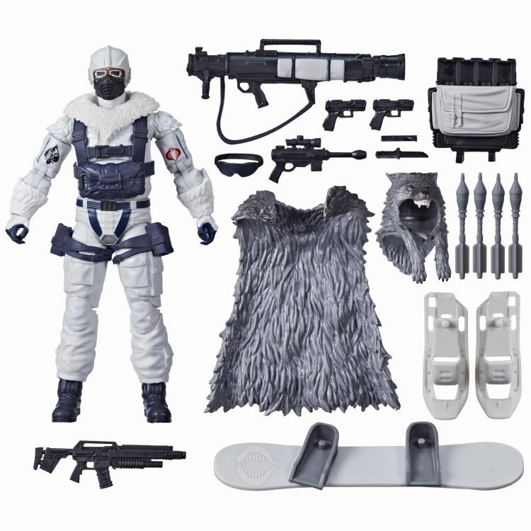 Hasbro G.I. Joe Classified Series #93 Cobra Snow Serpent Action Figure Celebrity Doll