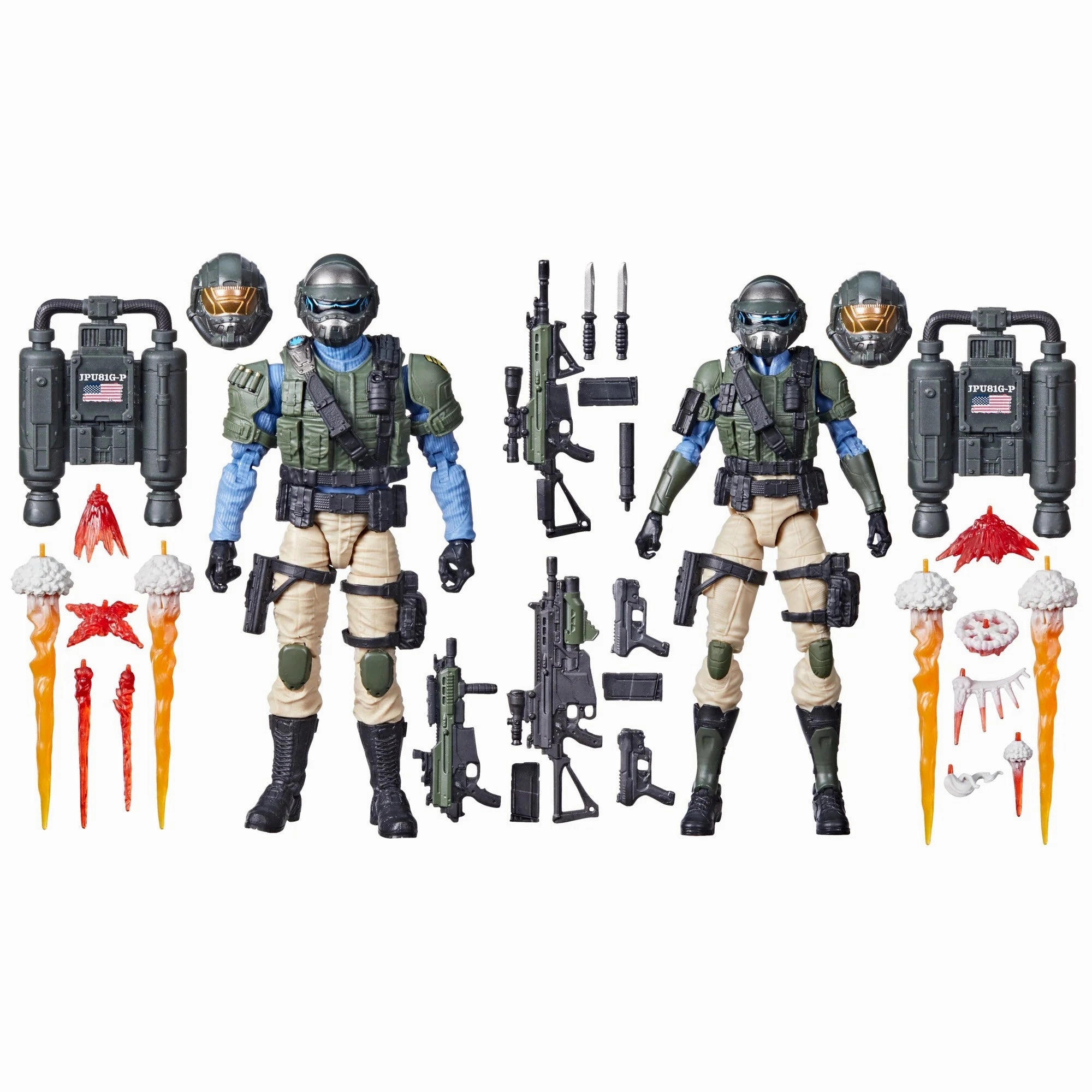 Hasbro G.I. Joe Classified Series #95 Steel Corps Trooper 2 Pack Action Figure Biodegradable material NFT Figure