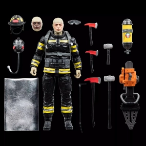 Hasbro G.I. Joe Classified Series Legacy Collection Search and Rescue Firefighter Action Figure Cultural Icon
