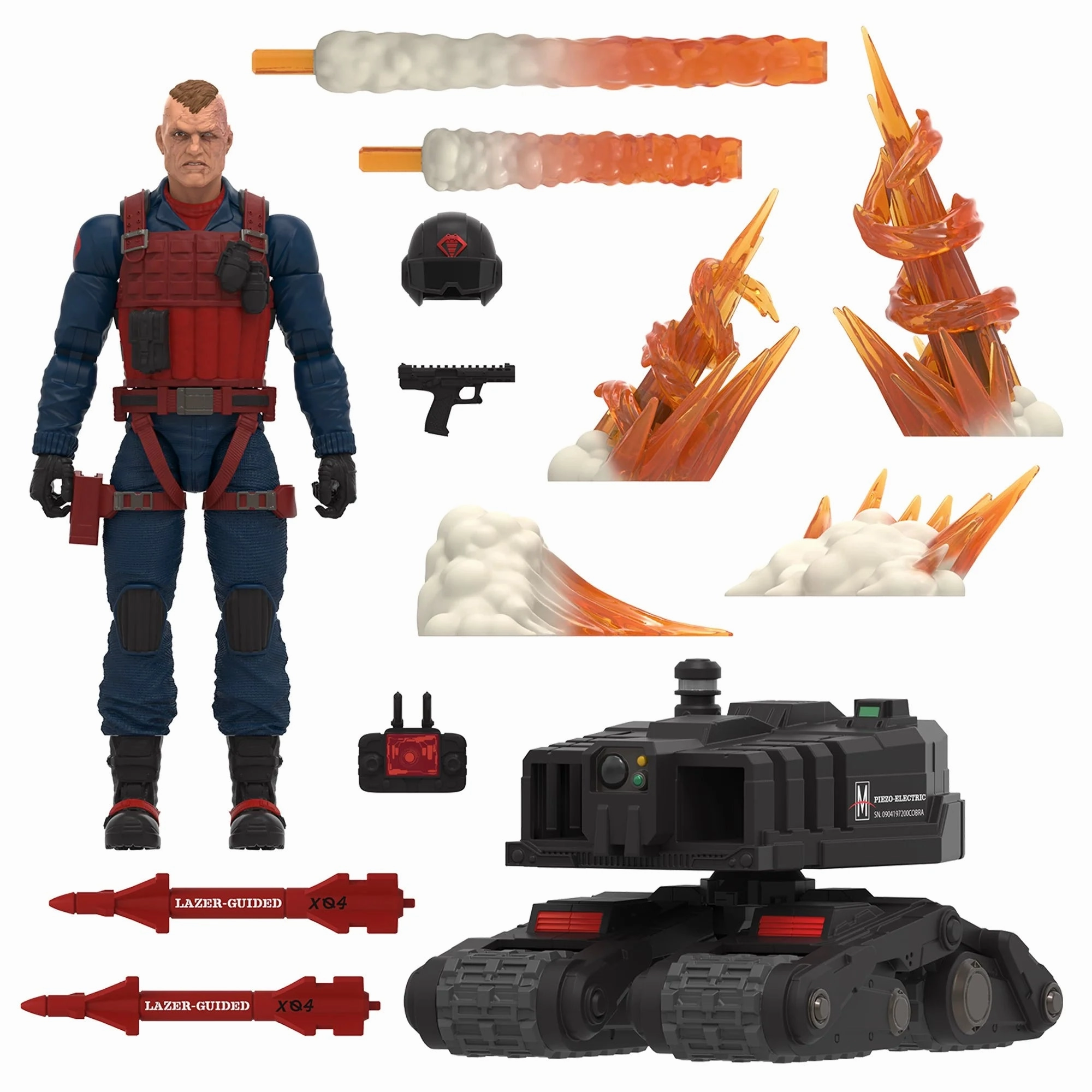 Hasbro G.I. Joe Classified Series Scrap-Iron & Anti-Armor Drone Action Figure Branded Product Deity Statue