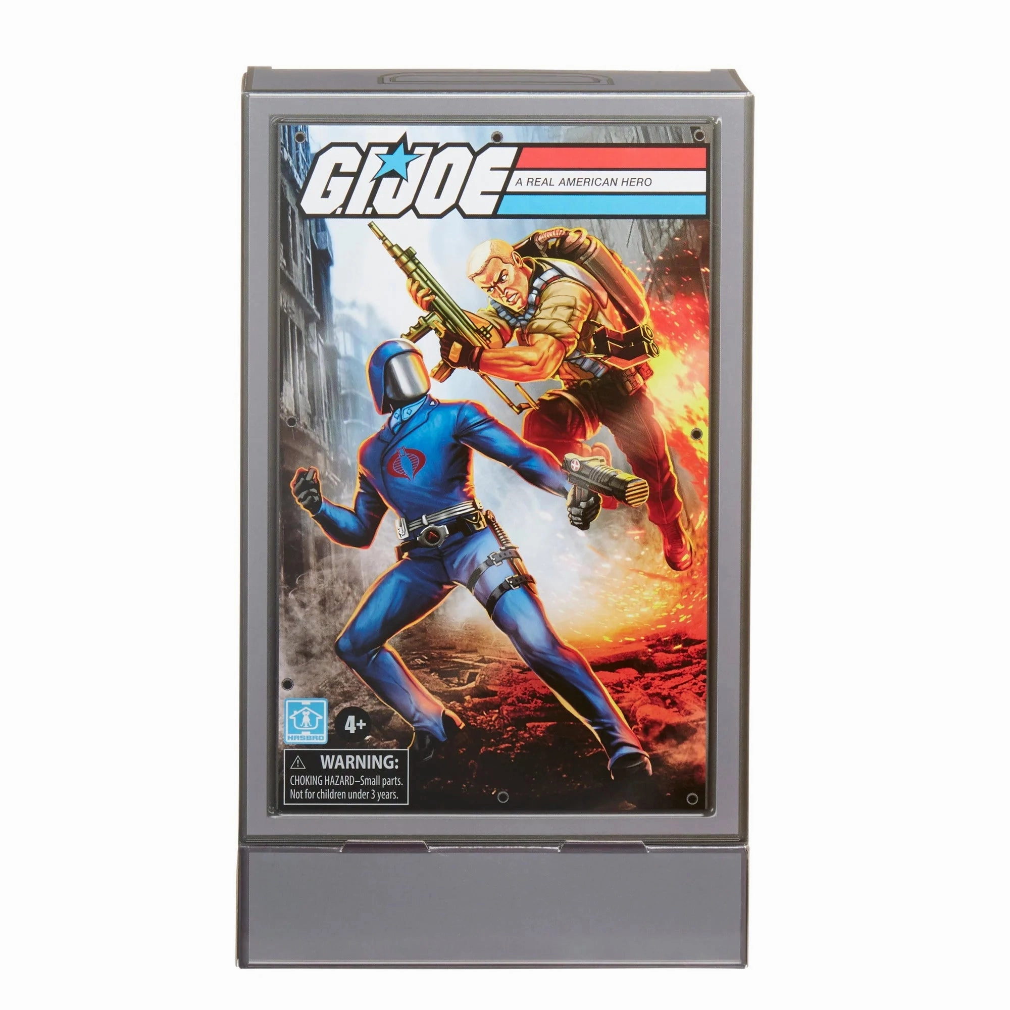 Evergreen Product Limited Figure Hasbro Retro G.I. Joe Duke Vs. Cobra Commander Action Figure