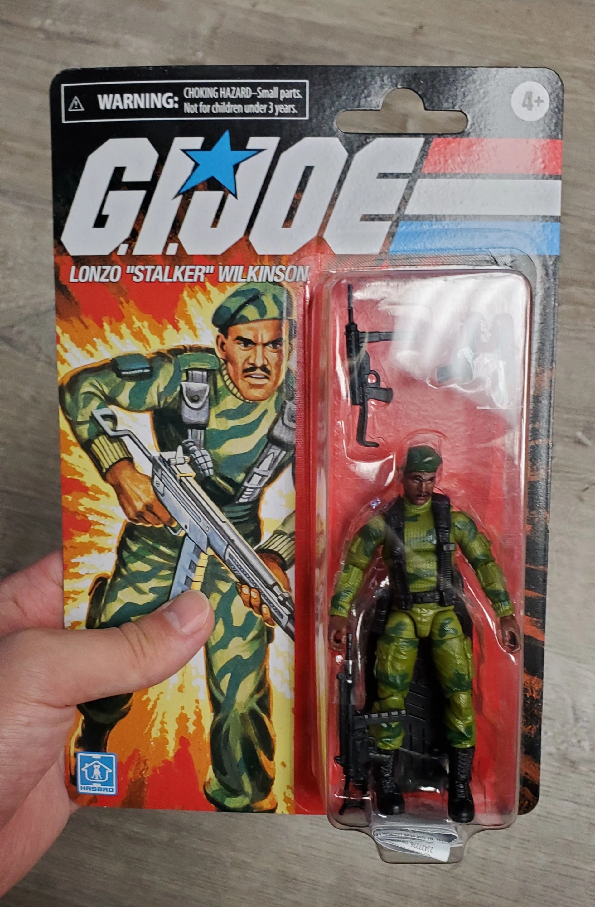 Hasbro Retro G.I. Joe Lonzo Stalker Wilkinson Walmart Exclusive Action Figure Vinyl Statue