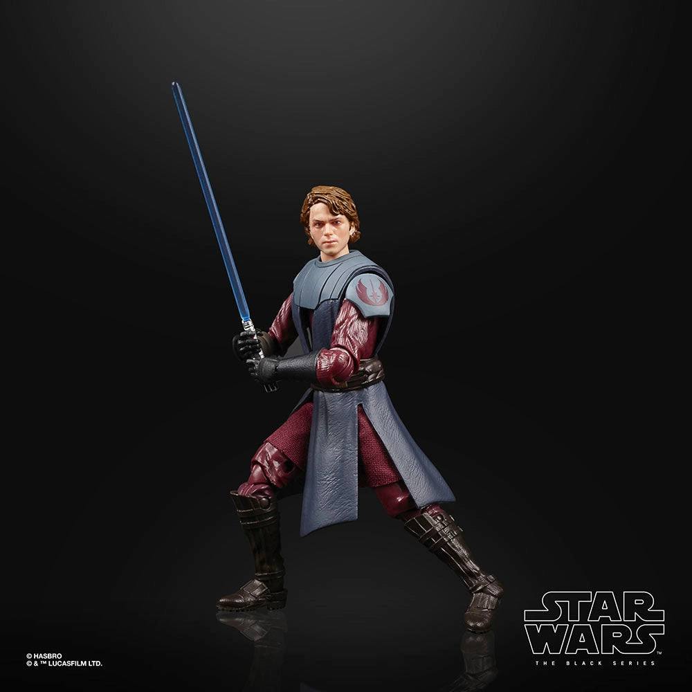 Hasbro Star Wars Black Series 50th Anniversary The Clone Wars Anakin Skywalker 6 Inch Action Figure Childhood Memory Cartoon Character