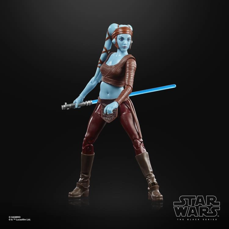 Hasbro Star Wars Black Series Attack of the Clones #03 Aayla Secura 6 Inch Action Figure Collectors Toy Durable Material