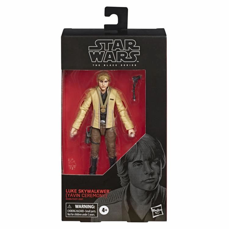 Hasbro Star Wars Black Series Force Awakens #100 Luke Skywalker (Yavin Ceremony) 6 Inch Action Figure Non toxic