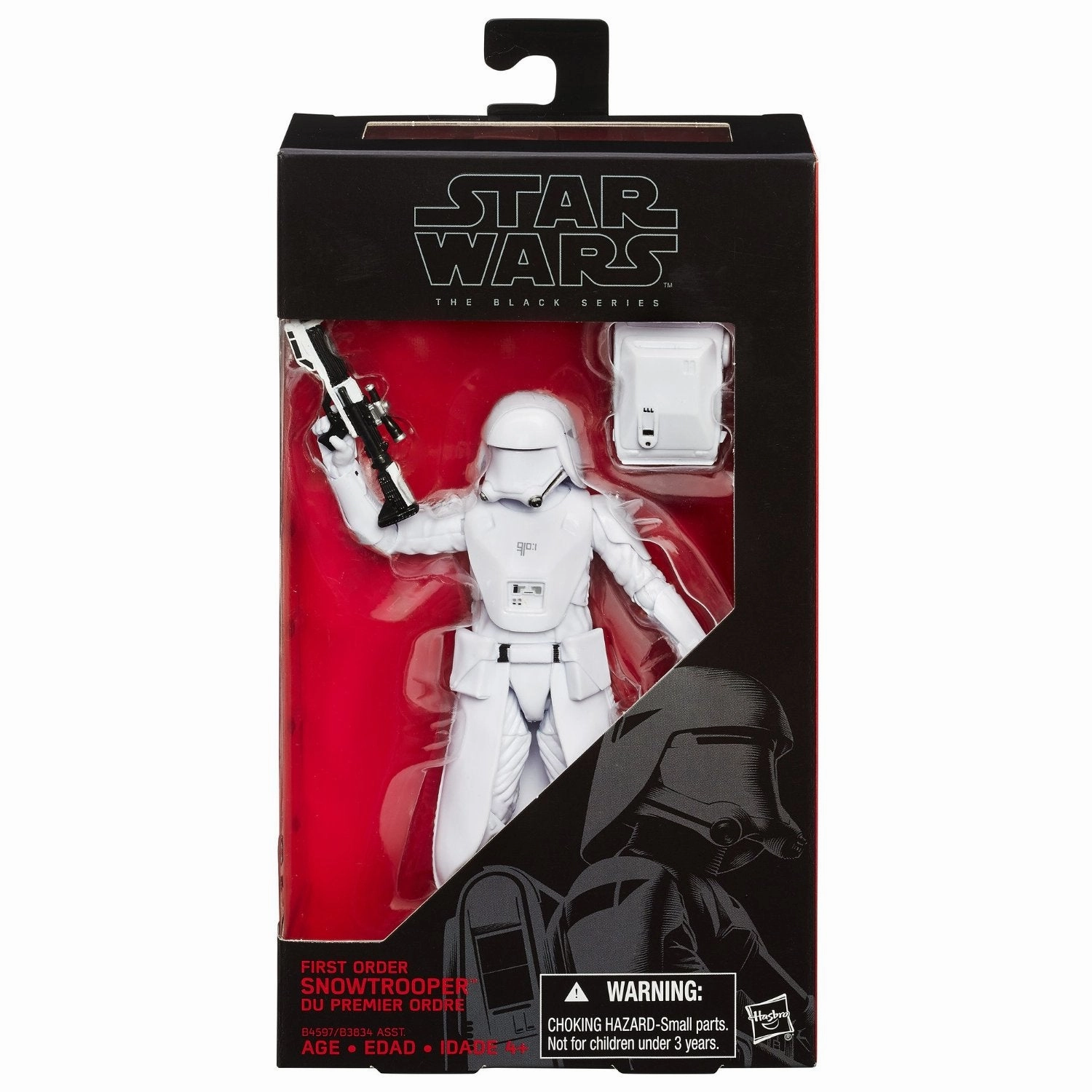 Hasbro Star Wars Black Series Force Awakens #12 First Order Snowtrooper 6 Inch Action Figure Plastic Model
