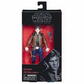 Fantasy Toy Hasbro Star Wars Black Series Force Awakens #62 Young Han Solo Action Exclusive 6 Inch Action Figure