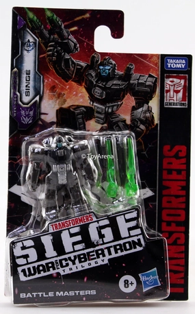 Transformers Generations War For Cybertron: Siege Battle Master Singe Action Figure WFC-S44 Exhibition Piece Abstract Form