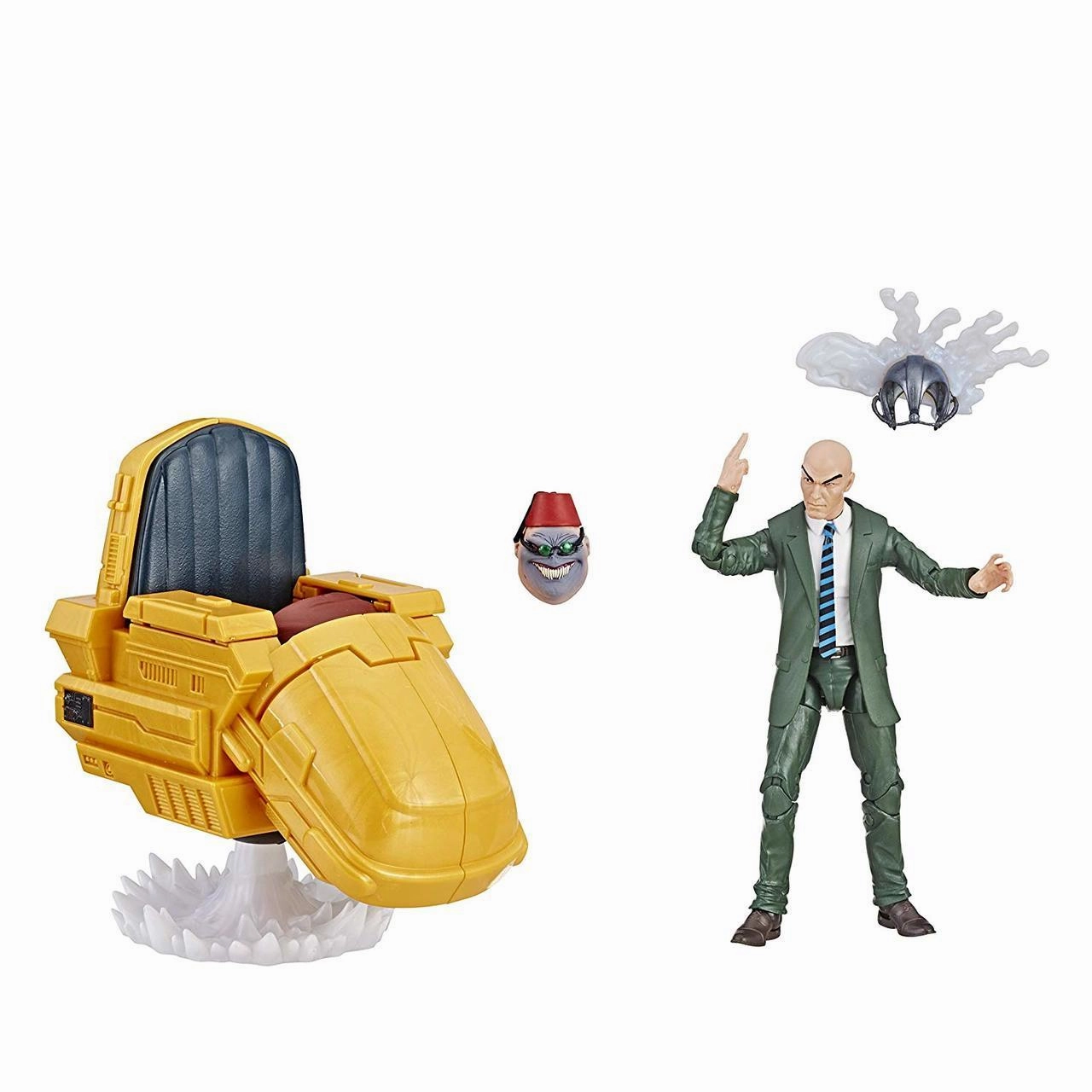 Marvel Legends Ultimate X-Men Professor X w/ Hover Chair Action Figure PVC Toy Cartoonish Design