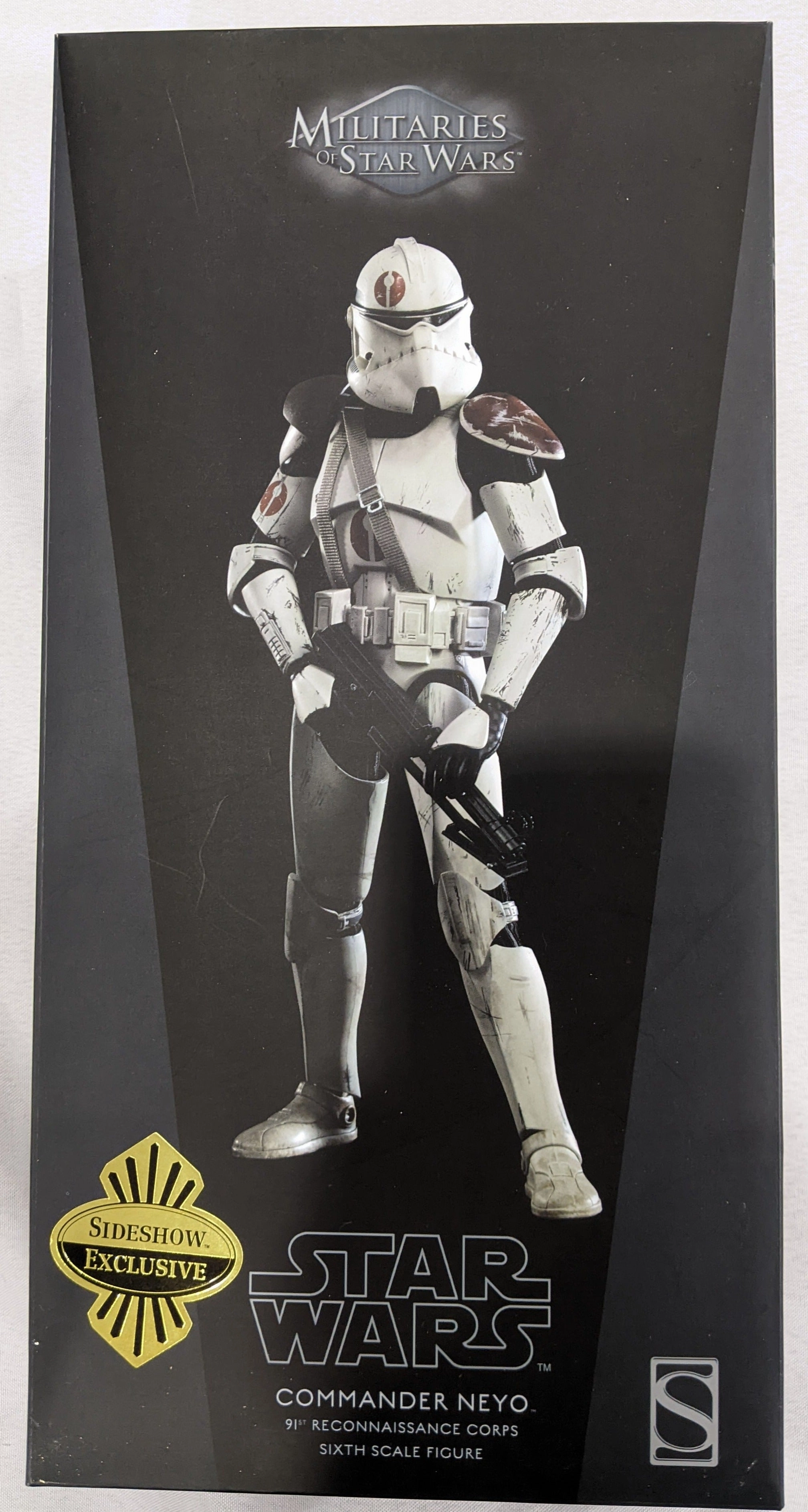 Pop Vinyl Bathroom Accent Sideshow Collectible 1/6 Star Wars Militaries of Star Wars 91st Reconnaissance Corps Commander Neyo Sixth Scale Figure *Open Box*