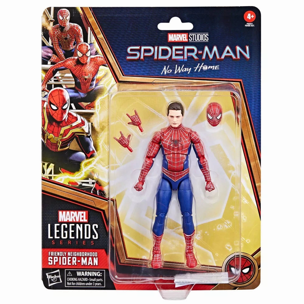 Posable Toy Mindfulness practice Marvel Legends Spider-Man No Way Home Friendly Neighborhood Tobey Maguire Action Figure