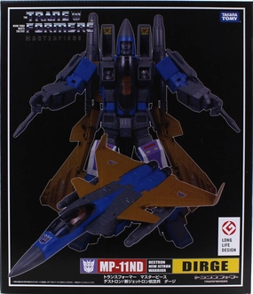 Transformers Masterpiece MP-11ND Dirge Action Figure Fan Convention Metal Craft
