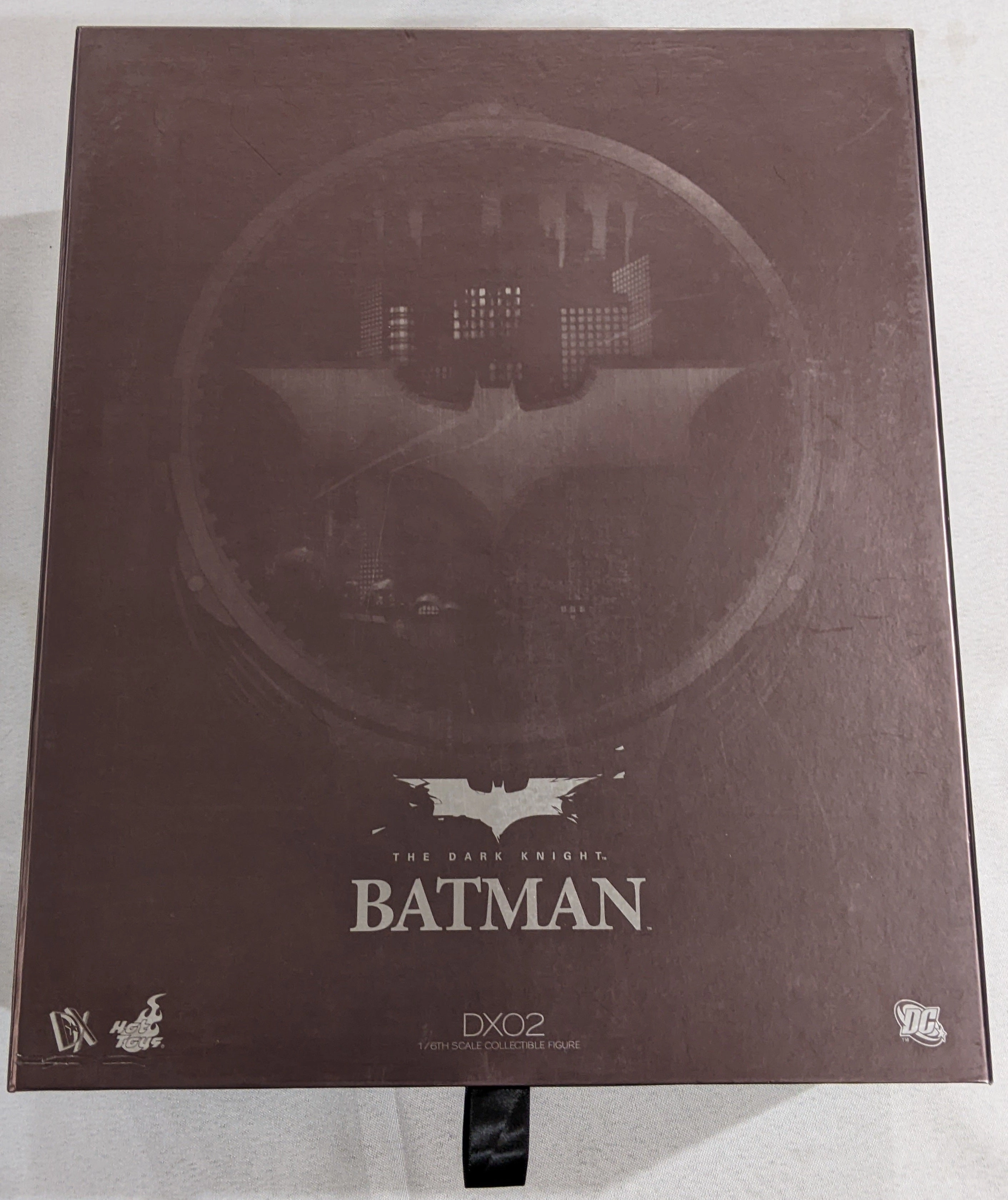 People's Choice DC Comics Hot Toys 1/6 The Dark Knight Batman Movie Masterpiece Sixth Scale Figure DX02 *Open Box*