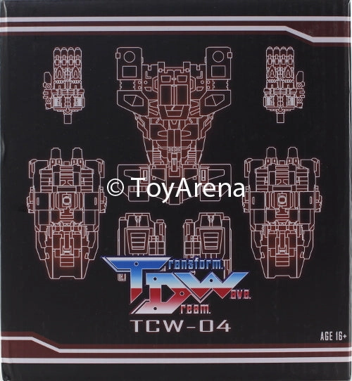 Prehistoric Animal Transform Dream Wave TCW-04 Upgrade kit for UW Computron