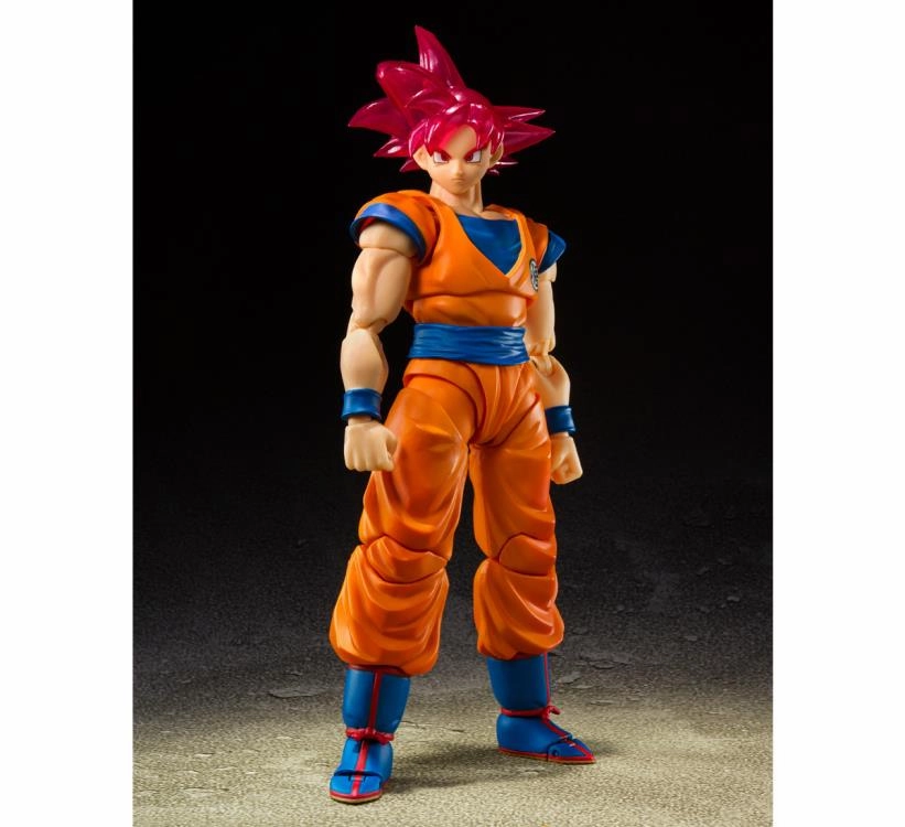 Value Increase S.H. Figuarts Dragon Ball Super Saiyan God Son Goku Event Exclusive Color Edition 2021 Action Figure