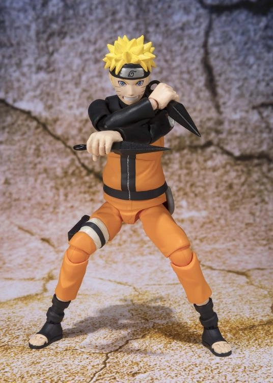 S.H. Figuarts Naruto Uzumaki Action Figure (Best Selection New Packaging Ver.) Society Improve Satellite Model