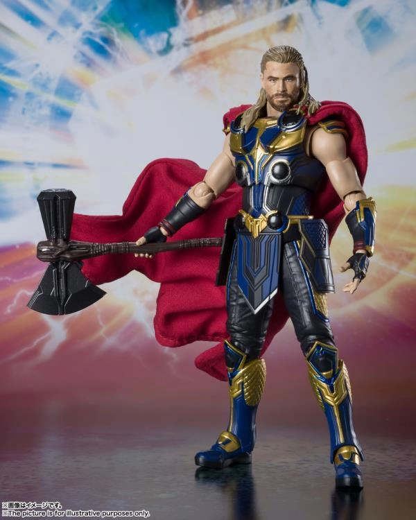 S.H. Figuarts Thor: Love and Thunder Thor Action Figure Volume Adjustment Genre Study