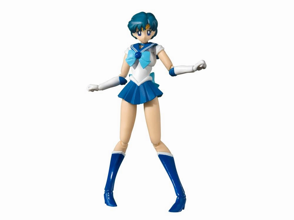 Outdoor Activity Principle Follow S.H. Figuarts Sailor Mercury Animation Color Edition Sailor Moon Action Figure