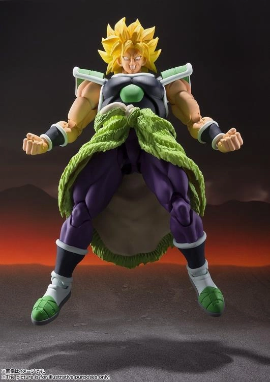 S.H. Figuarts Dragon Ball Super Broly Action Figure (Jap Ver.) Classroom Use
