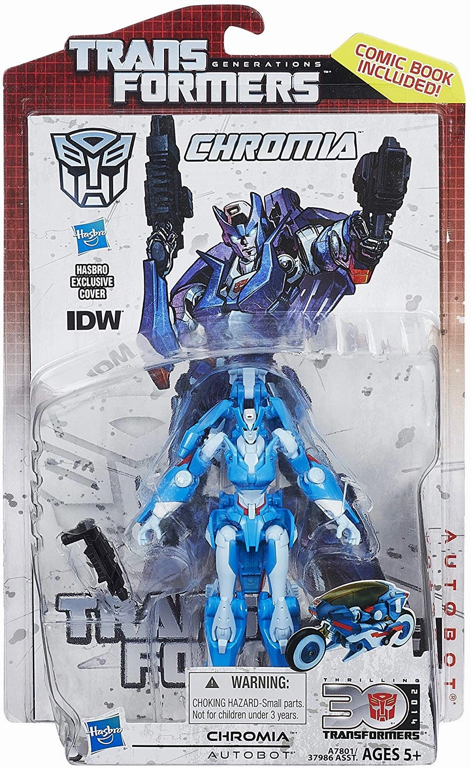 Transformers Generations Thrilling 30 Deluxe Class Chromia Action Figure Smart Toy Anime Figure