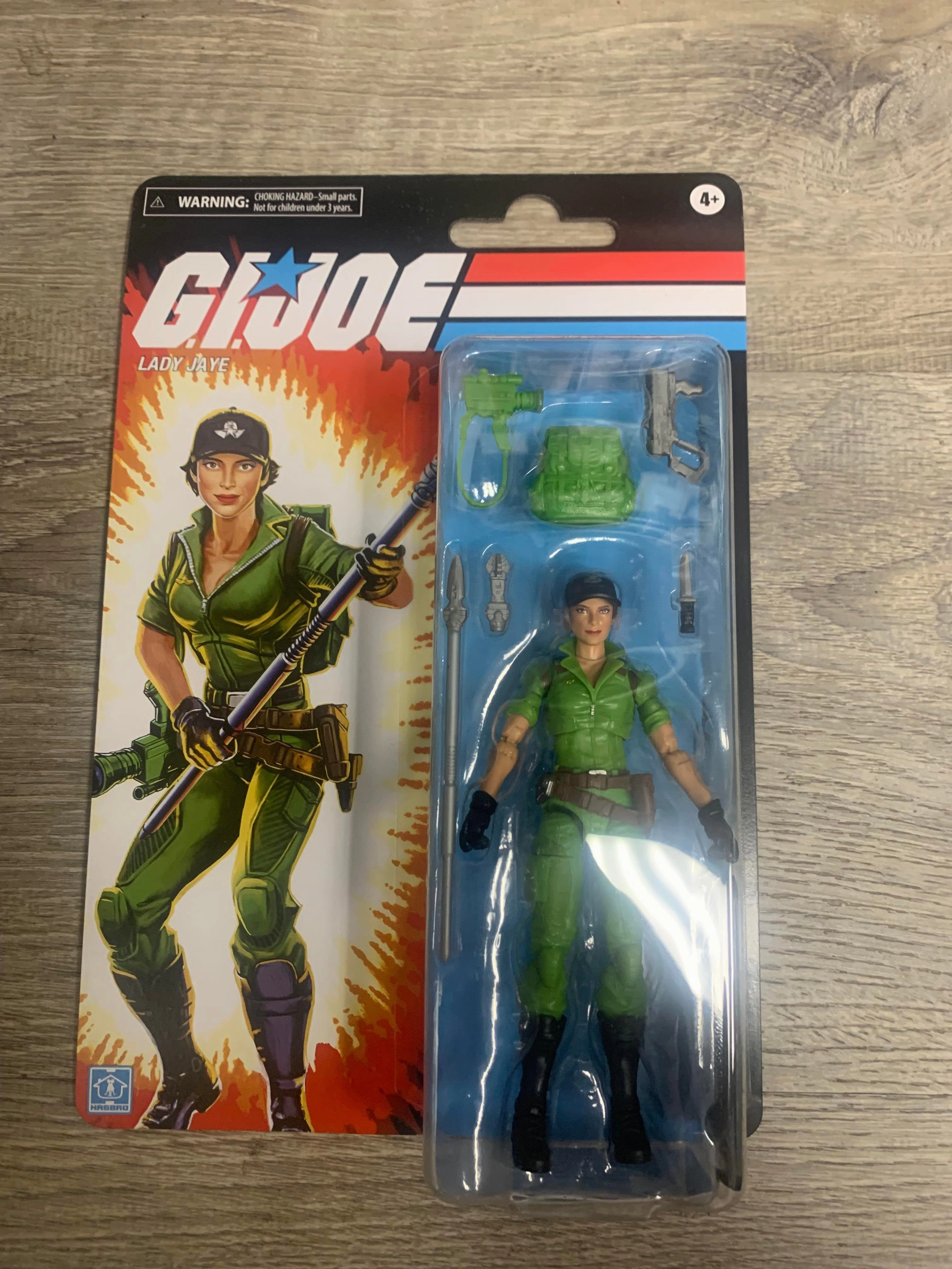 Character Toy Hasbro Retro G.I. Joe  Lady Jade Walmart Exclusive 6" Action Figure