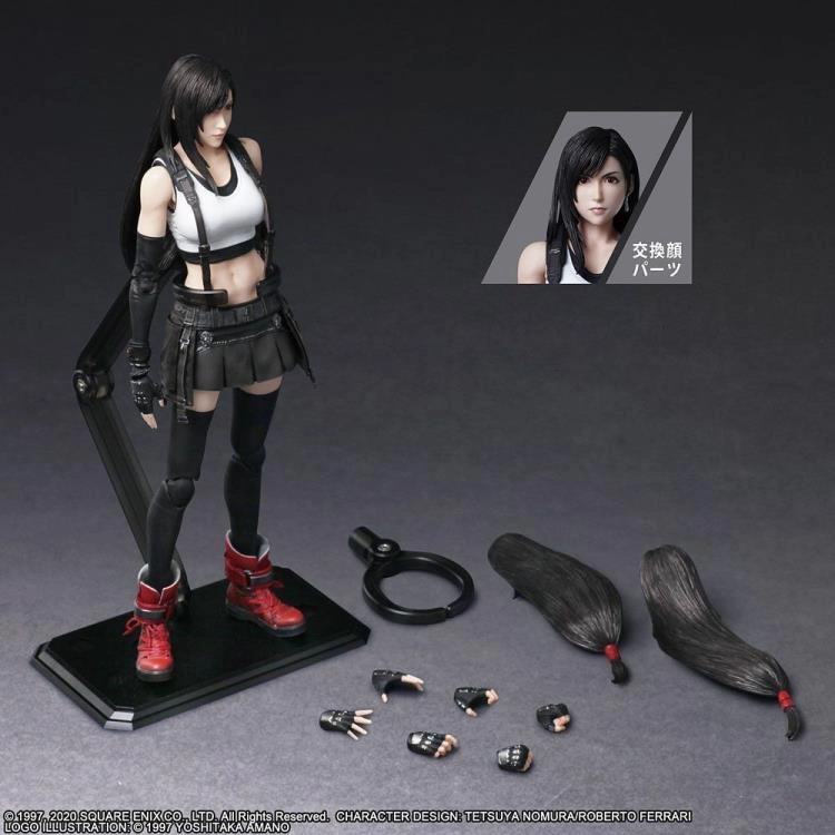 Final Fantasy VII Remake Tifa Lockheart Play Arts Kai Action Figure Seed Germination