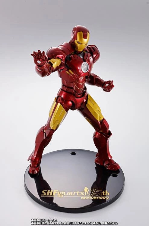 Magic Trick Curiosity Spark S.H. Figuarts Iron Man 2 Iron Man MK4 (15th Anniversary Ver.) Action Figure