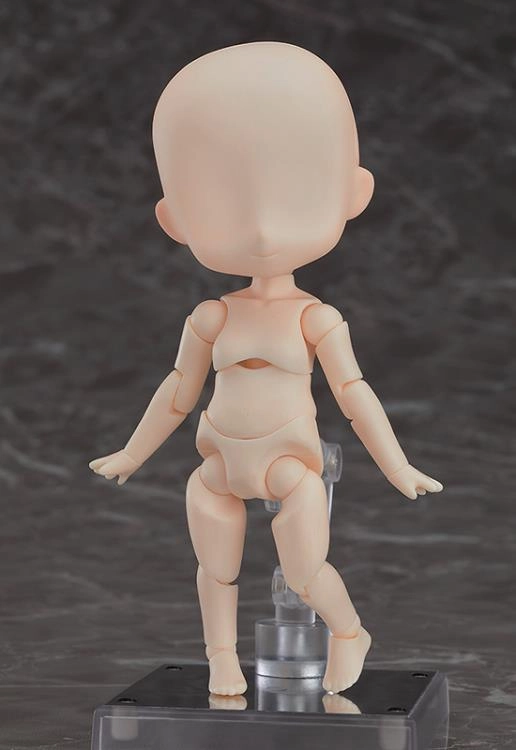 Nendoroid Doll Archetype: 1.1 Girl (Cream) Action Figure Presentation Skill Perseverance Support