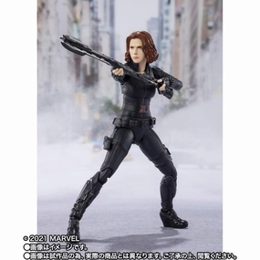 S.H. Figuarts The Avengers Black Widow Action Figure Holiday Celebration Tempo Control
