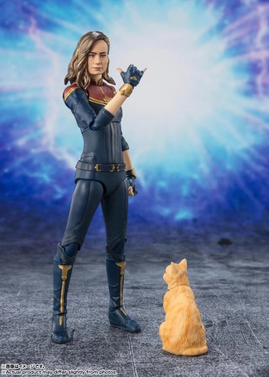 S.H. Figuarts The Marvels Captain Marvel Action Figure Meditation aid