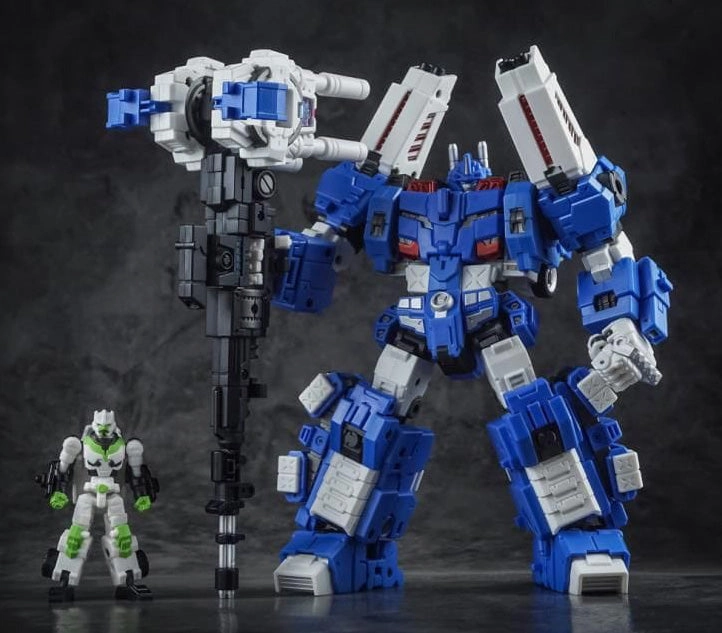 Iron Factory IF-EX44 City Commander Final Battle Armor Action Figure Vinyl Hero Emerging Brand