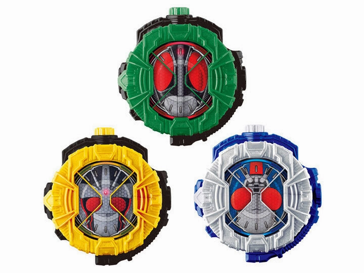 Vinyl Collectible Bandai DX Kamen Rider Zi-O Over Quartzer Ridewatch Quartzer Set 1