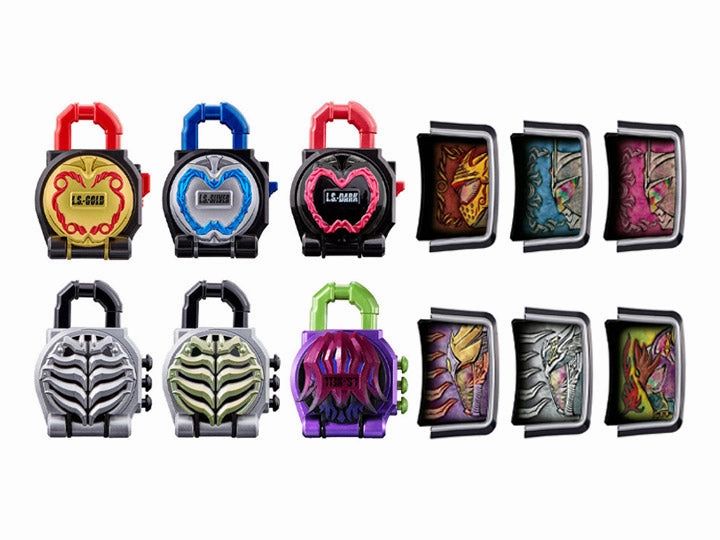 Kamen Rider Gaim Complete Selection Modification CSM Lockseed Helheim Set Window Sill