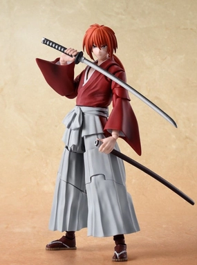 S.H. Figuarts Rurouni Kenshin: Meiji Swordsman Romantic Story Kenshin Himura Action Figure Animal Figures