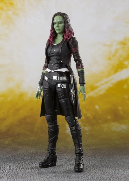 Historical Figure S.H. Figuarts Marvel Avengers Infinity War Gamora Action Figure