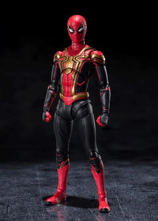 S.H. Figuarts Spiderman: No Way Home Spider-man Integrated Suit Final Battle Action Figure Sports Star