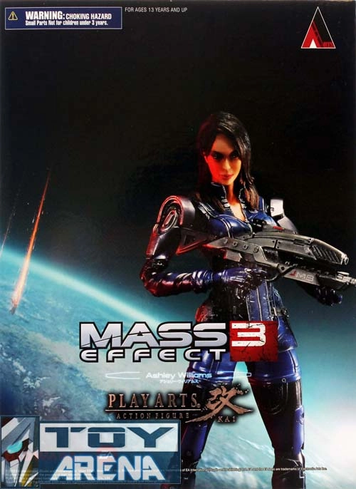 Shape Sorter Mass Effect 3 Ashley Williams Play Arts Kai Action Figure