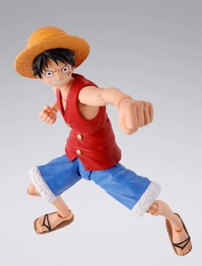 Rare Find S.H. Figuarts One Piece Monkey D. Luffy (Romance Dawn) Action Figure
