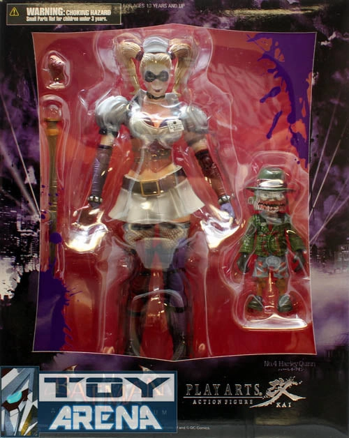 Collision Detection DC Universe Batman Arkham Asylum Harley Quinn Play Arts Kai Action Figure