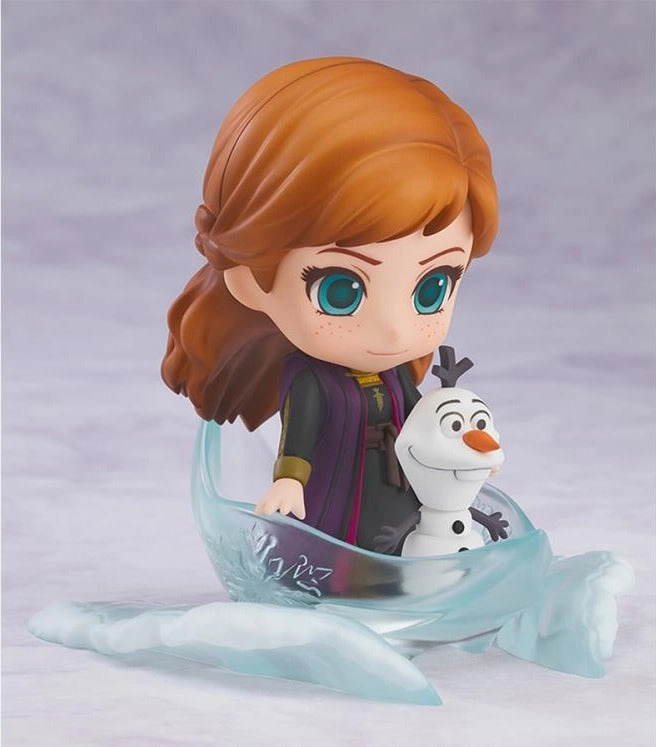 Nendoroid #1442 Anna (Travel Dress Ver.) Frozen 2 Clarity Achieve Yoga Pose