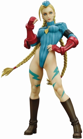 Kotobukiya Bishoujo Cammy Alpha Street Fighter Statue Collectible Figure Cultural symbol