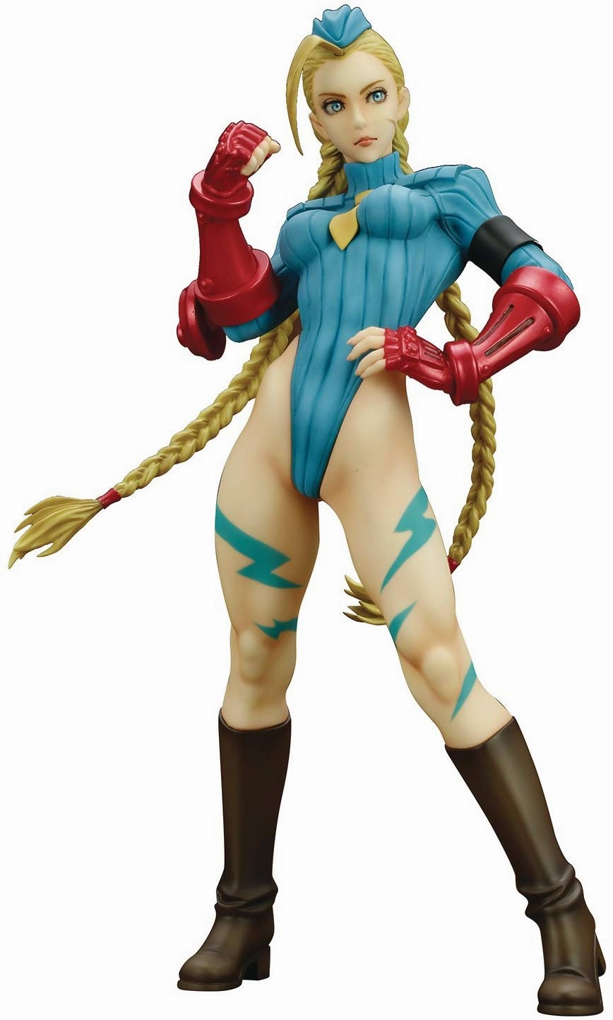 Kotobukiya Bishoujo Cammy Alpha Street Fighter Statue Collectible Figure Cultural symbol