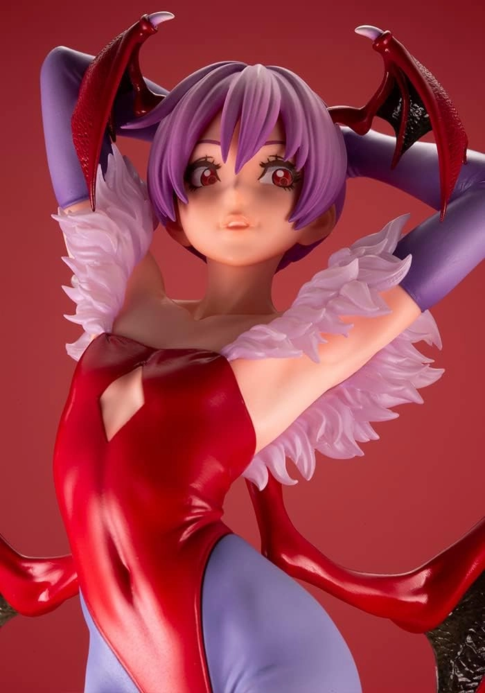 Kotobukiya Bishoujo Darkstalkers Lilith Figure Statue SV301 Iconic Character Nostalgic Toy