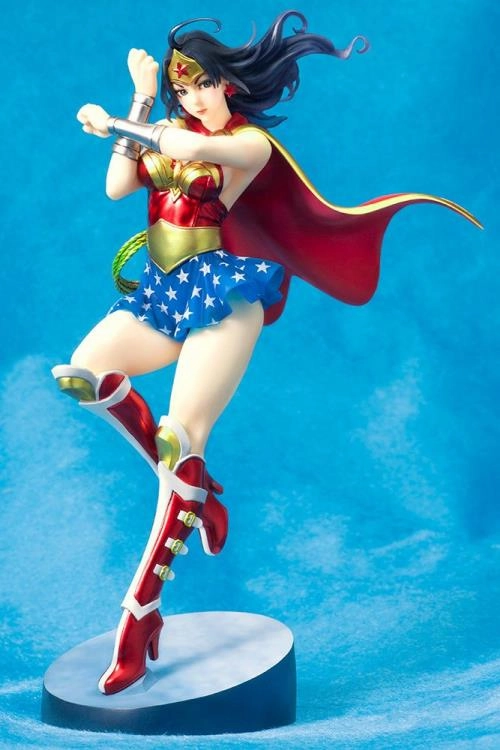 Kotobukiya Bishoujo DC Wonder Woman (2nd Edition) Statue Figure DC052 Mammal Figure Gamer Setup