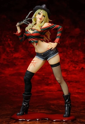 Hobby Kit Mythological God Kotobukiya Bishoujo Horror Freddy vs. Jason Freddy Krueger (2nd Edition Reissue) Statue Figure SV383