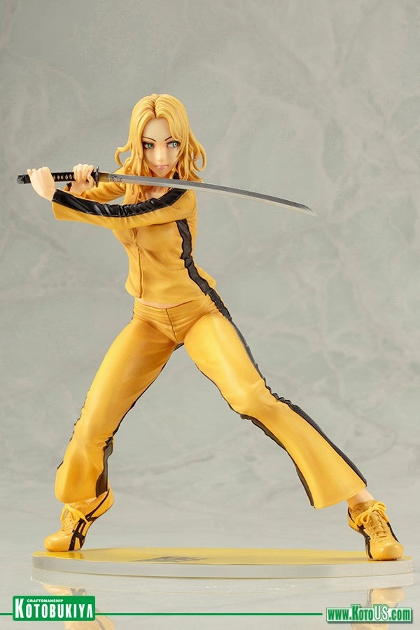 Kotobukiya Bishoujo Kill Bill Vol. 1 The Bride Uma Thurman Scale Figure Statue City Memento Exquisite Craftsmanship