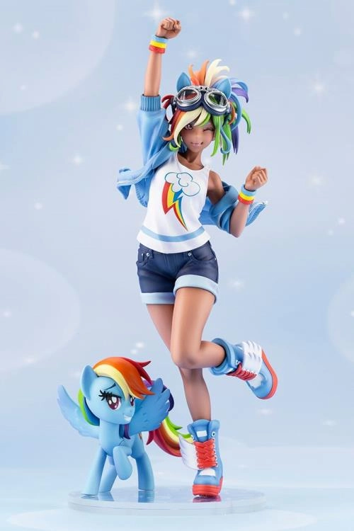 Kotobukiya Bishoujo My Little Pony Rainbow Dash Statue SV242 Forest Creature