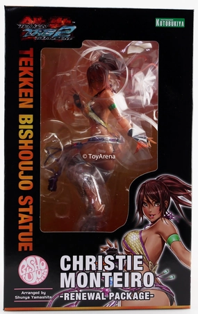 Kotobukiya Bishoujo Tekken Tag Tournament 2 Christie Monteiro Renewal Package Ver. Statue SV246 Movie Goods Immersive experience