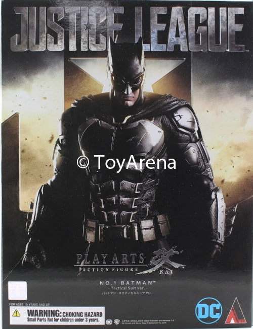 Efficiency Measure DC Universe Justice League Movie Batman Tactical Suit Ver. Variant Play Arts Kai Action Figure
